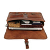 Leather Briefcase Laptop Bag 18 Inch Handmade Messenger Bags Best Satchel by KPL