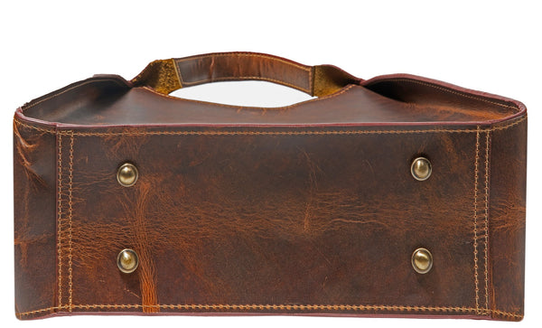 Genuine Leather Purse Travel Handbag Designer Shoulder Tote Bag for Women