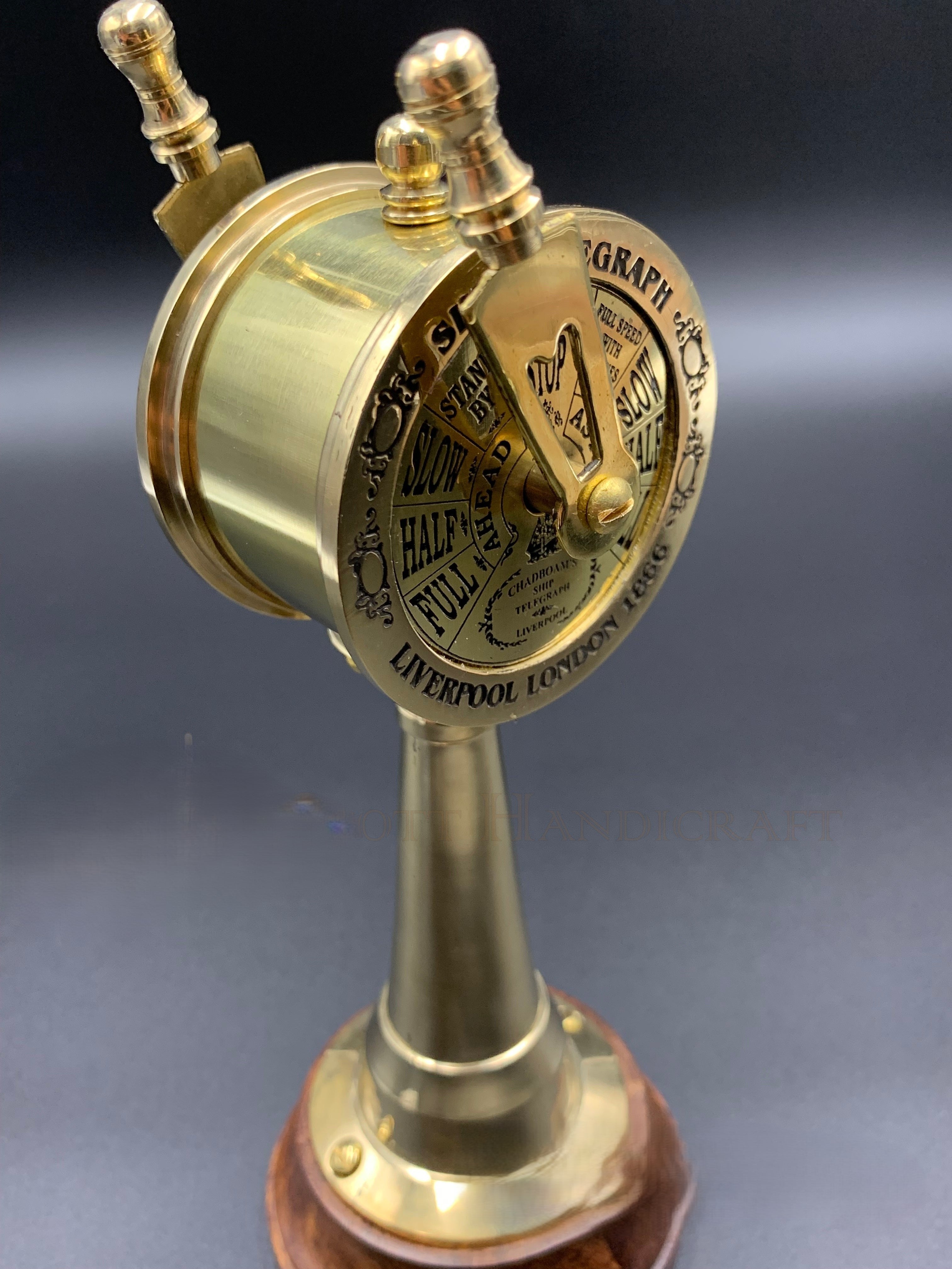 Nautical Brass Antique finish Brass Telegraph