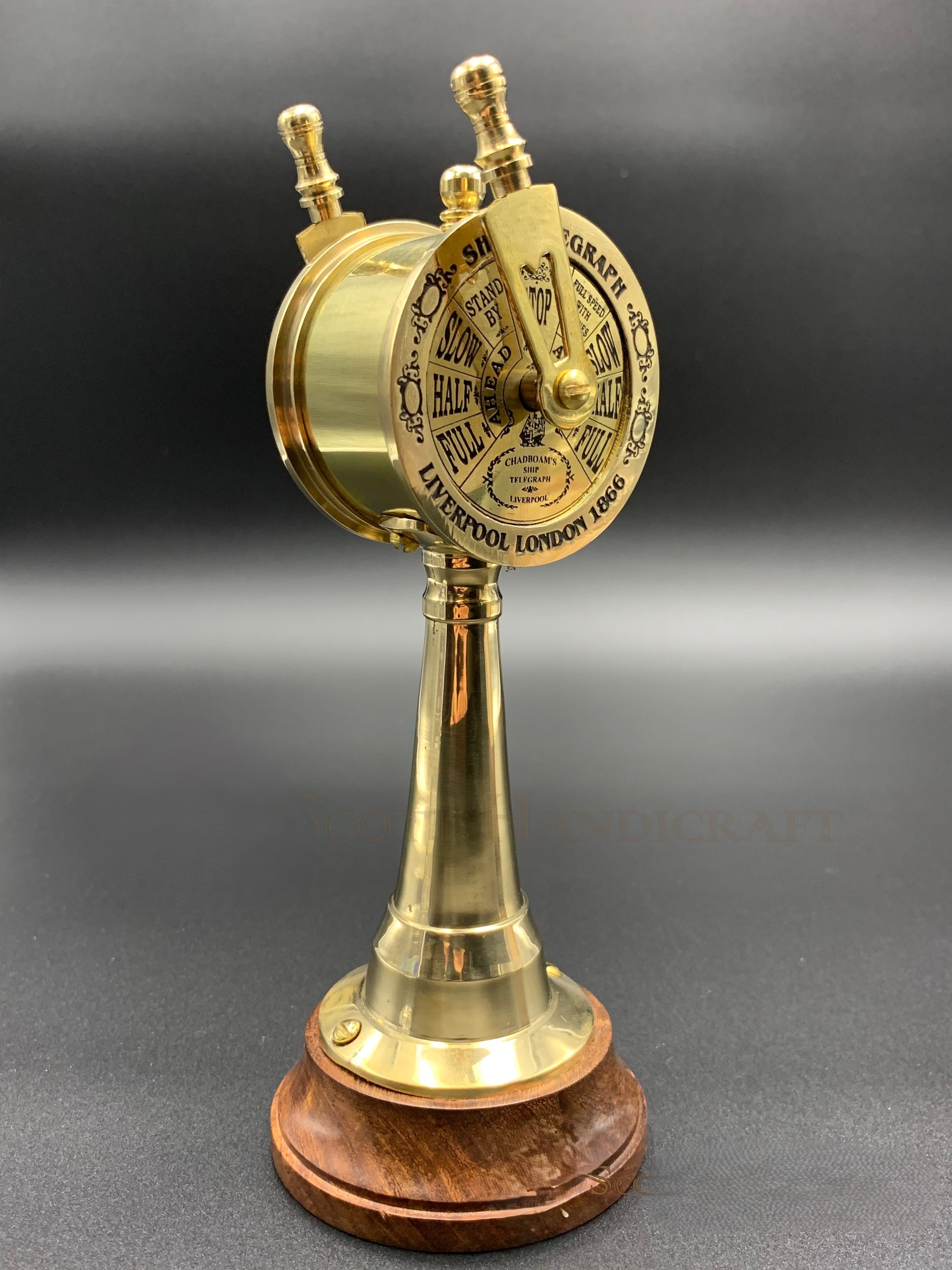 Nautical Brass Antique finish Brass Telegraph