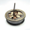 Handcrafted Stanley London Replica sundial compass with wooden box
