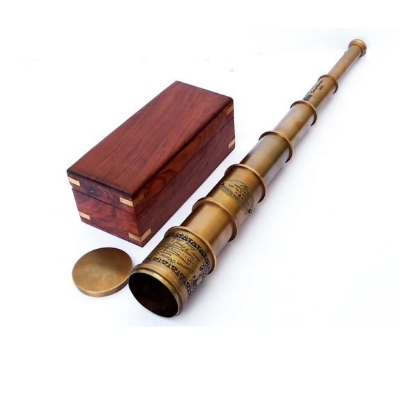 Marine Victorian Telescope 20" with Box