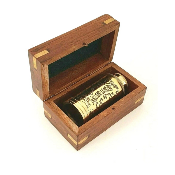 Dolland 1920 Nautical Telescope 6 inch - Wooden Box