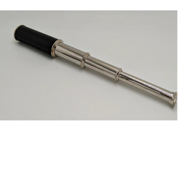 Vintage Model Brass Captains Spyglass Telescope 15" with Rosewood Box