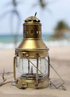 Antique Finish Nautical Ship Lantern Lamp, Maritime Charm for Your Home or Boat