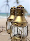 Antique Finish Nautical Ship Lantern Lamp, Maritime Charm for Your Home or Boat