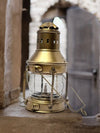 Antique Finish Nautical Ship Lantern Lamp, Maritime Charm for Your Home or Boat