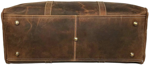 Genuine Leather Duffel Bag