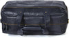 Aaron Leather Duffle Bag for Men, 30L Overnight Weekender Garment Duffel Bags for Travel, Carry on Mens Weekend Bag for Traveling, Gym, Luggage Bag, Perfect Classic Gift for Father'S Day - Navy Blue
