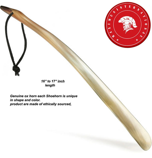 Shoe Horn Made with Real Horn Handmade.