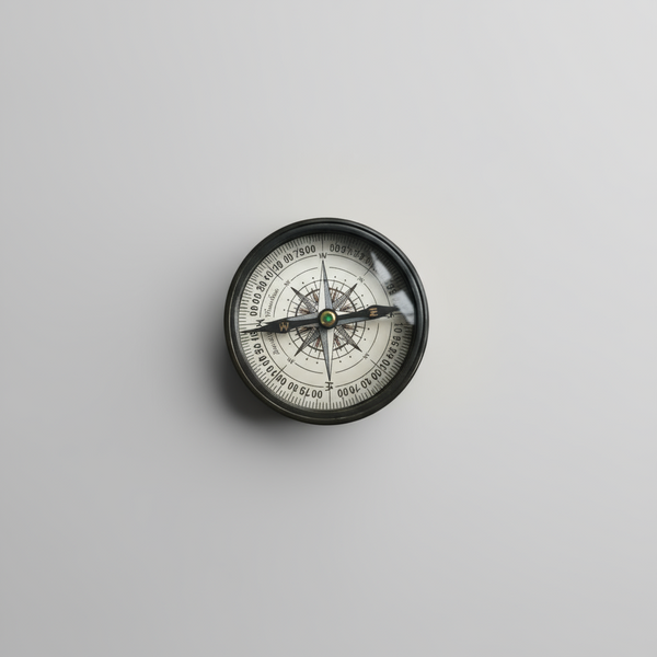 Handcrafted Boy Scouts Compass