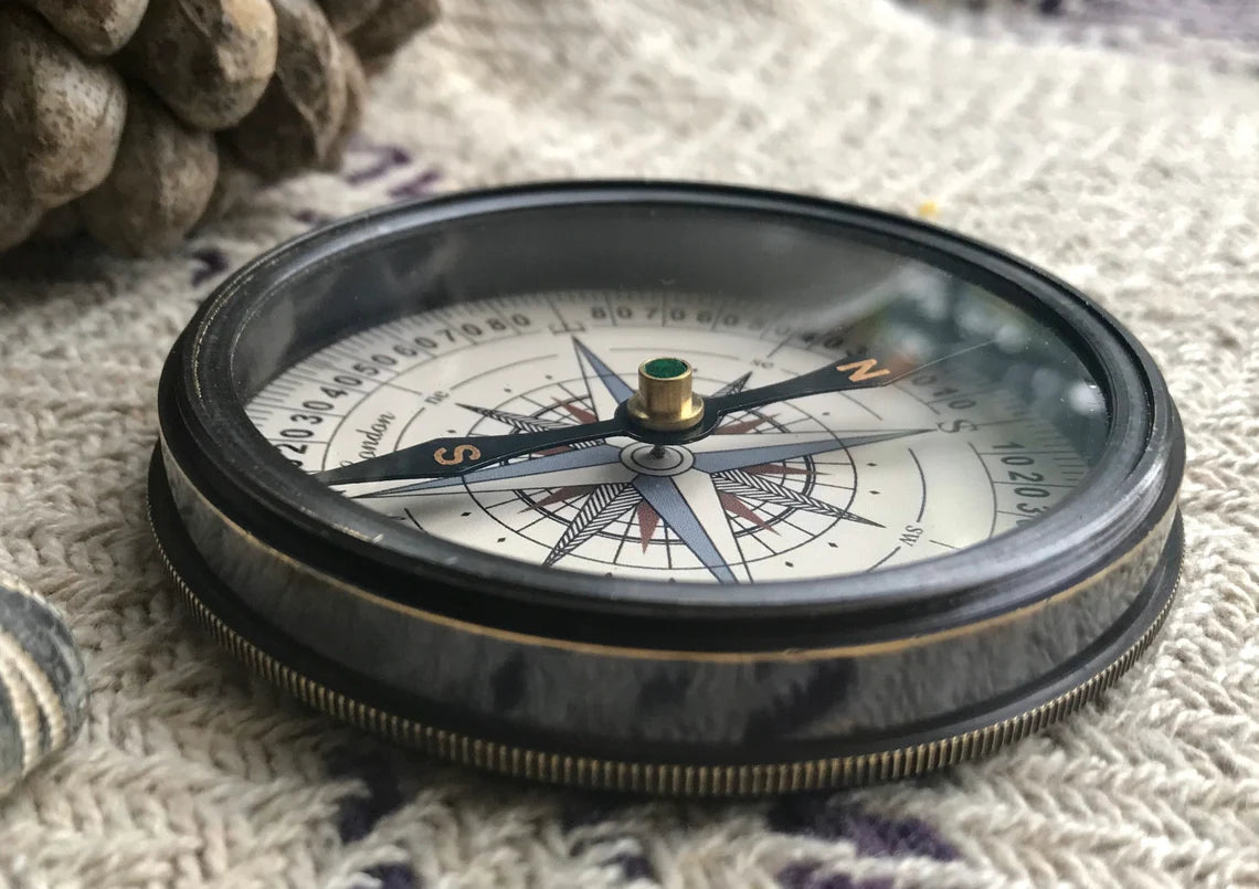 Handcrafted Boy Scouts Compass