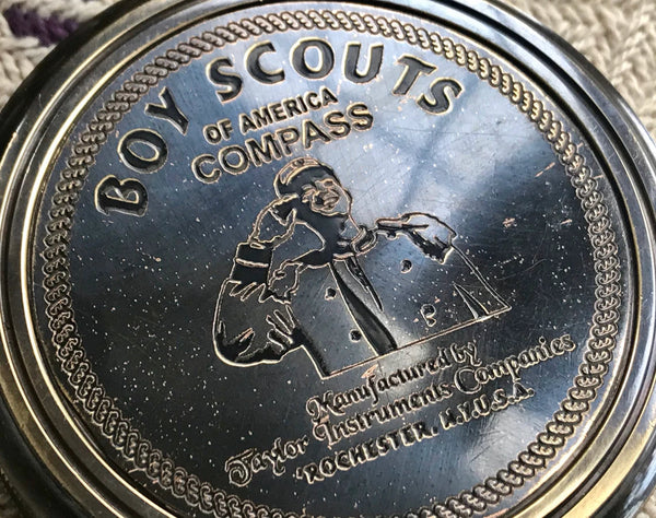 Handcrafted Boy Scouts Compass