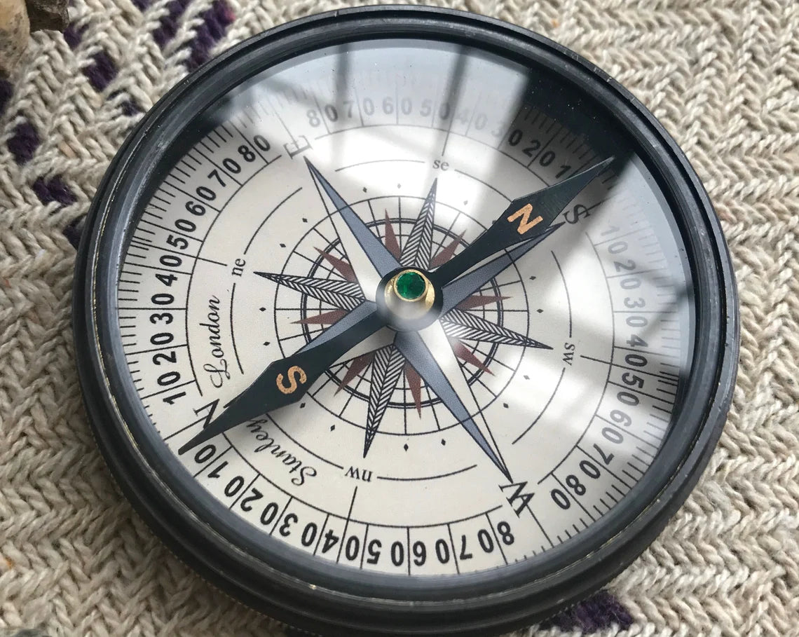 Handcrafted Boy Scouts Compass