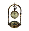 Victorian Antique Model Nautical Maritime Ship Desk Clock