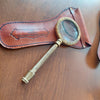 Henry Hughes's Magnifying Glass with leather bag
