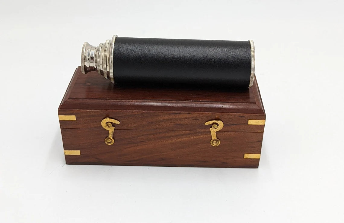 Vintage Model Brass Captains Spyglass Telescope 15