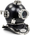 Black US Navy Diving Helmet - Mark V |  Decorative Diver's Helmet