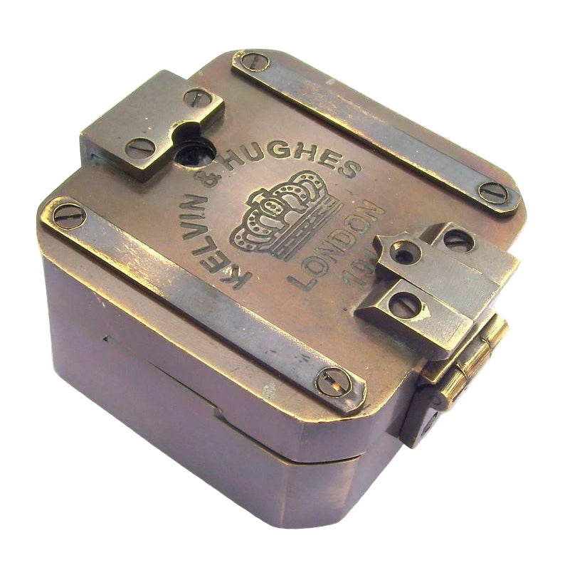 Antique Finish Compass - Kelvin and Hughes 1917 Model