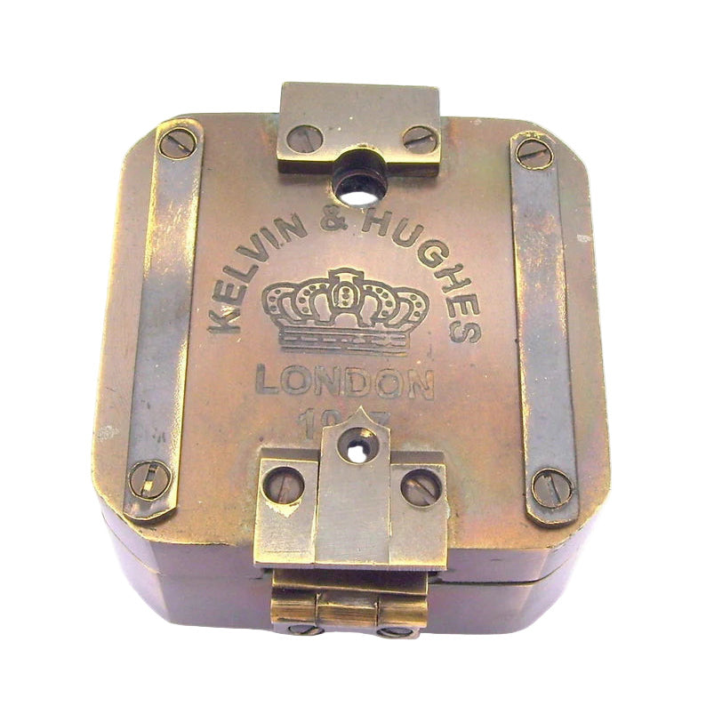 Antique Finish Compass - Kelvin and Hughes 1917 Model