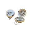 Personalized Engraved Brass Compass with Gift Box