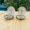 Personalized Engraved Brass Compass with Gift Box