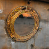 Antique Model Rustic Finish 12" Porthole Mirror - Handcrafted, Wall Hanging & Home Decor