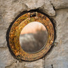 Antique Model Rustic Finish 12" Porthole Mirror - Handcrafted, Wall Hanging & Home Decor