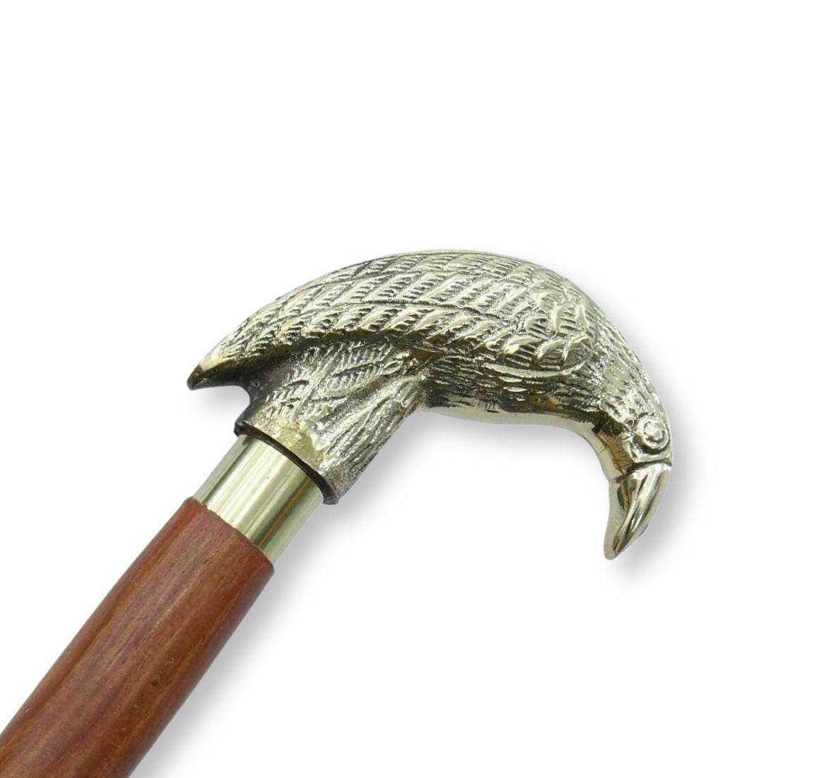 Raven Head walking stick for Use or Gifting