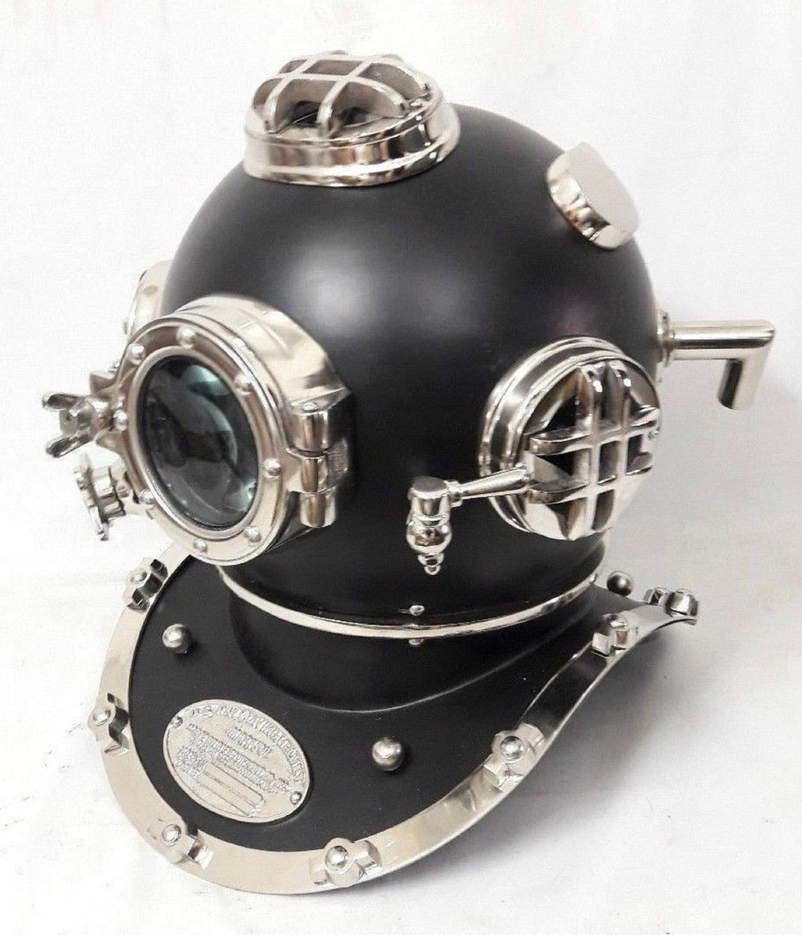 Black US Navy Diving Helmet - Mark V |  Decorative Diver's Helmet