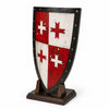 Knight Templar Crusader Shield - Antique Replica