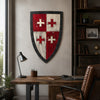 Knight Templar Crusader Shield - Antique Replica
