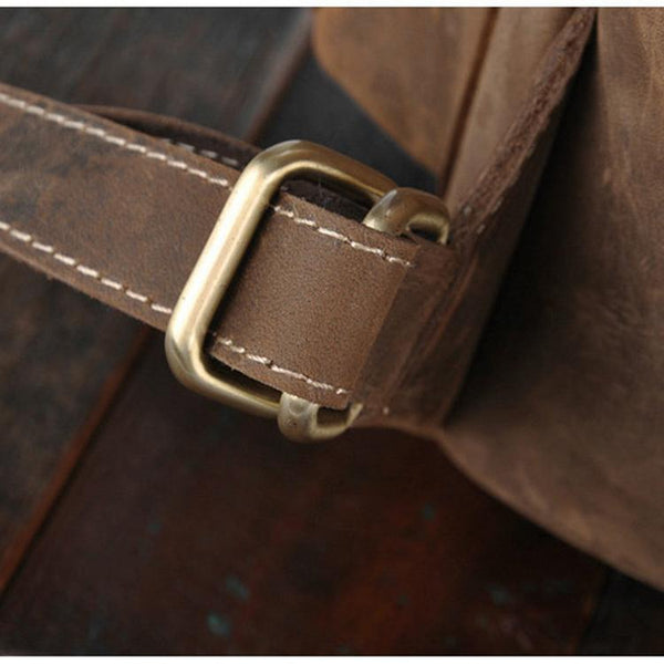 The Asmund Leather Rucksack | Genuine Vintage Backpack